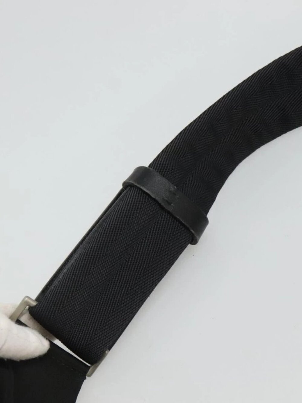 PRADA Shoulder Bag Nylon Black - Picture 9 of 16